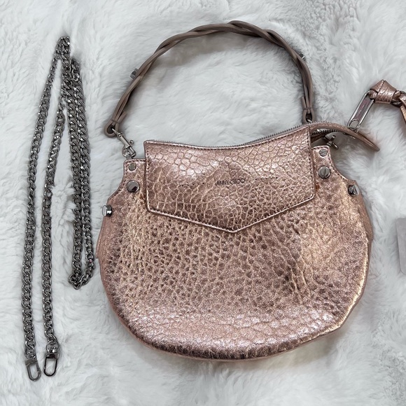 Jimmy Choo Women's Metallic Rose Gold bag - Picture 13 of 14